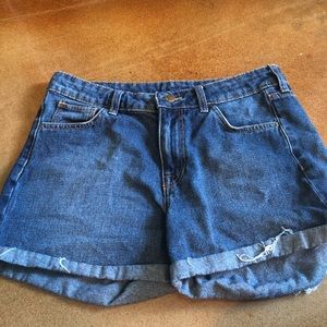 denim H&M shorts